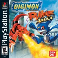 Digimon Rumble Arena Playstation US box art